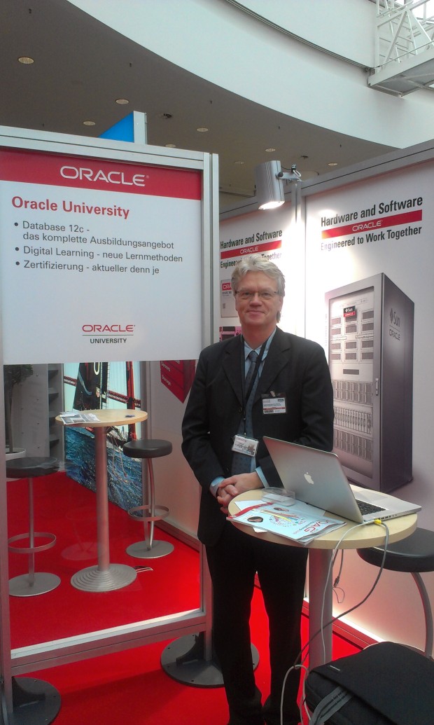 OU booth at the DOAG